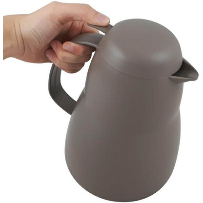 Artikelbild 2 für helios® Isolierkanne Zeo warm grey 1,0 l, 1 St., Artikelnummer 638839