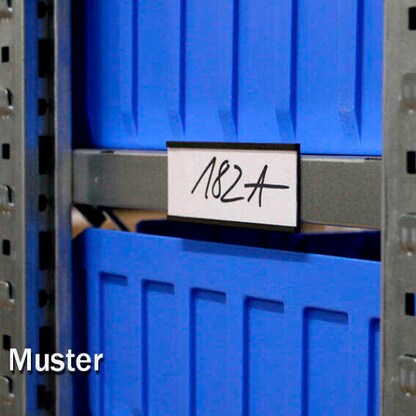 Artikelbild 7 für SPRINTIS Etikettenhalter magnetisch schwarz 1000,0 x 6,0 cm, 1 St., Artikelnummer 730863