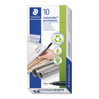 Artikelbild 2 für STAEDTLER Lumocolor Folienstifte farbsortiert permanent, 10 St., Artikelnummer 319952