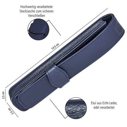 Artikelbild 3 für ONLINE® Schreibgeräte-Etui blau, 15,5 x 5,0 cm, Artikelnummer 238099