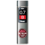 Artikelbild 1 für Pentel Ain Stein C277 Feinminen-Bleistiftminen schwarz B 0,7 mm, 40 St., Artikelnummer 594404