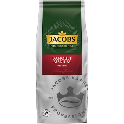 Artikelbild 3 für JACOBS BANQUET MEDIUM Kaffee, gemahlen, Arabica- und Robustabohnen 1000,0 g, Artikelnummer 393187