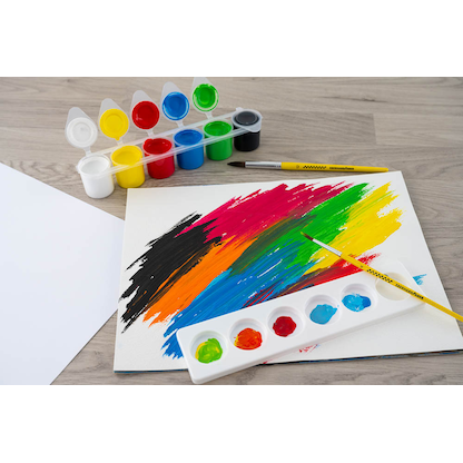 Artikelbild 5 für EBERHARD FABER EFA Color Schulmalfarben farbsortiert 6 x 25,0 ml, Artikelnummer 254377