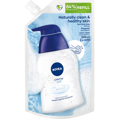 Artikelbild für NIVEA Creme Soft Flüssigseife Nachfüllpackung 500 ml, Artikelnummer 541278