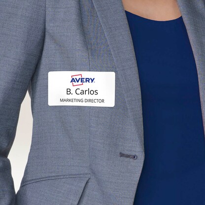 Artikelbild 5 für AVERY Zweckform Namensetiketten L4785-20 weiß 80,0 x 50,0 mm, 20 Blatt, Artikelnummer 585380