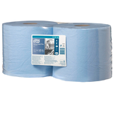 Artikelbild 1 für TORK Putztuchrollen Advanced 420 2-lagig blau, 750 Blätter, 2 Rollen, Artikelnummer 102520
