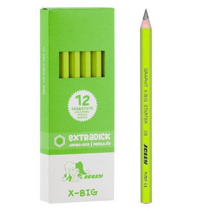 Artikelbild für JOLLY Bleistifte 2B grün, 12 St., Artikelnummer 349494