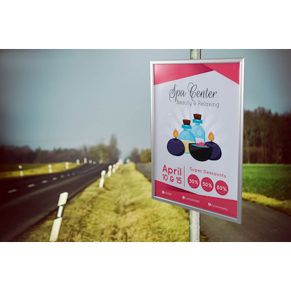 Artikelbild 5 für update displays Klapprahmen silber 46,9 x 64,3 cm, 1 St., Artikelnummer 976107