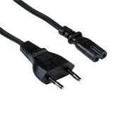 Artikelbild 1 für goobay Euro/Geräte C7 Netzkabel Netzkabel mit Eurostecker 1,5 m schwarz, 1 St., Artikelnummer 520759