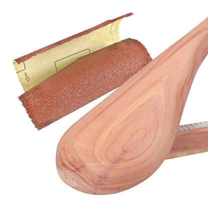 Artikelbild 7 für relaxdays Kleiderbügel braun, 5 St., Artikelnummer 519993