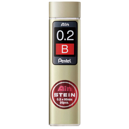 Artikelbild für Pentel AIN STEIN C272W Feinminen-Bleistiftminen schwarz B 0,2 mm, 20 St., Artikelnummer 594422