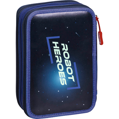 Artikelbild 3 für BRUNNEN Federmäppchen befüllt ROBOT HEROES Motiv 33-teilig, 13,5 x 19,0 cm, Artikelnummer 689889