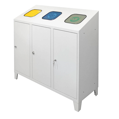 Artikelbild 3 für ADB Mülltrenner 3x 120,0 l lichtgrau, 1 St., Artikelnummer 354504