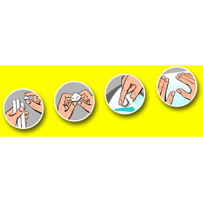 Artikelbild 3 für UHU patafix doppelseitige Klebepads, 1,0 x 1,0 cm, 80 St., Artikelnummer 460006