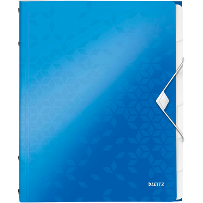 Artikelbild für LEITZ Ordnungsmappe WOW 4633 6 Fächer blau, 1 St., Artikelnummer 400299