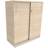 Artikelbild 1 für fm Schiebetürenschrank Sidney, 4260267327753 akazie 2 Fachböden 100,0 x 44,2 x 113,3 cm, Artikelnummer 161584