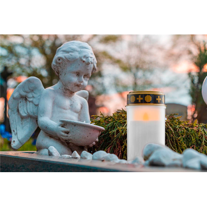 Artikelbild 5 für goobay Grablicht LED mit Timer weiß, 1 St., Artikelnummer 505162