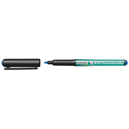 Artikelbild 2 für STANGER Universal M140 Permanentmarker blau 1,0 mm, 1 St., Artikelnummer 436388