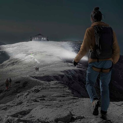 Artikelbild 3 für hama FLX1200-C LED Taschenlampe grau 21,0 cm, bis zu 1200 Lumen, 1 St., Artikelnummer 777017