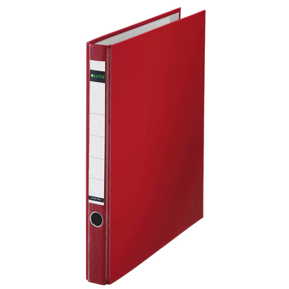 Artikelbild für LEITZ 1014 Ringbuch 2-Ringe rot 3,5 cm DIN A4, 1 St., Artikelnummer 106955
