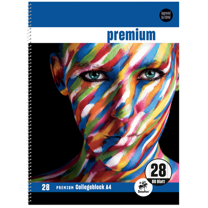 Artikelbild 6 für Staufen® Collegeblöcke Bring Farbe ins Leben Lineatur 28 kariert DIN A4 Innen- und Außenrand, 5 Block, Artikelnummer 462467