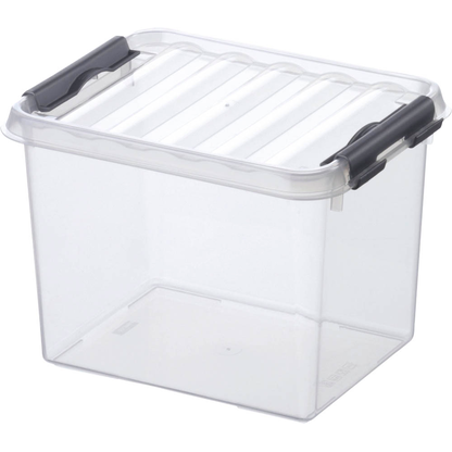 Artikelbild 2 für sunware Q-line Aufbewahrungsbox 3,0 l transparent 20,0 x 15,0 x 14,0 cm, 1 St., Artikelnummer 145639