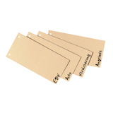 Artikelbild 1 für Trennstreifen chamois, 250 g/qm Karton 24,0 x 10,5 cm, 200 St., Artikelnummer 432637
