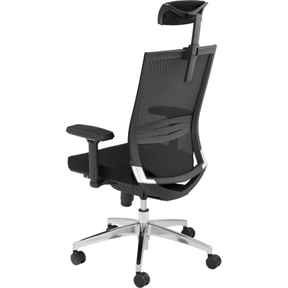 Artikelbild 4 für Mayer Bürostuhl myOPTIMAX, 2486 Stoff schwarz, Gestell alu, Artikelnummer 337378