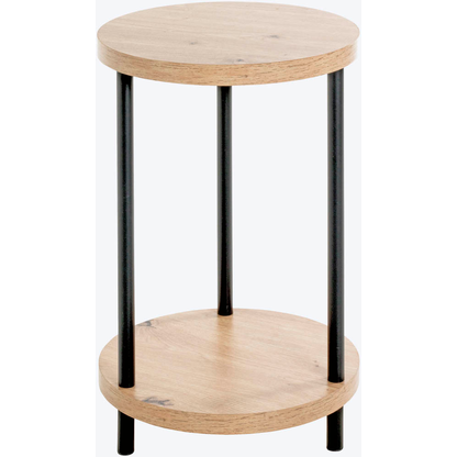 Artikelbild für HAKU Möbel Beistelltisch rund MDF-Platte eiche 30,0 x 30,0 x 50,0 cm, 1 St., Artikelnummer 200479