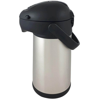 Artikelbild 4 für helios® Isolierkanne Pipe Edelstahl/schwarz 2,5 l, 1 St., Artikelnummer 638709