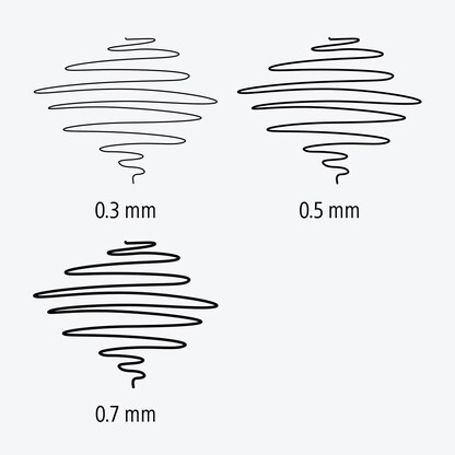 Artikelbild 3 für STAEDTLER MARSMICRO Druckbleistift blau HB 0,5 mm, 1 St., Artikelnummer 125617