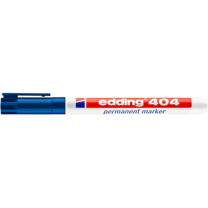 Artikelbild für edding 404 Permanentmarker blau 0,75 mm, 1 St., Artikelnummer 897987