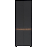 Artikelbild 1 für MÖBELPARTNER Badschrank Cosmo 701515 anthrazit 56,9 x 33,0 x 164,5 cm, Artikelnummer 673287