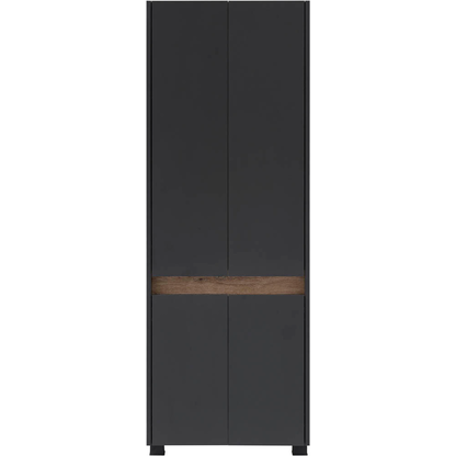 Artikelbild für MÖBELPARTNER Badschrank Cosmo 701515 anthrazit 56,9 x 33,0 x 164,5 cm, Artikelnummer 673287