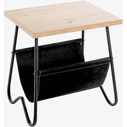 Artikelbild 3 für HAKU Möbel Beistelltisch rechteckig MDF-Platte eiche 48,0 x 40,0 x 51,0 cm, 1 St., Artikelnummer 200489