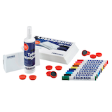 Artikelbild 1 für FRANKEN Glas-Magnettafel Zubehör-Set 04 122 Teile, Artikelnummer 670147