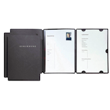 Artikelbild 1 für PAGNA Bewerbungsmappen Select DIN A4 schwarz, 3 St., Artikelnummer 216325