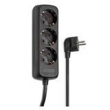 Artikelbild 1 für hama 3-fach Steckdosenleiste 1,4 m schwarz, Artikelnummer 743751