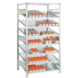 Artikelbild 1 für SCHULTE Schrägbodenregal 13610-130 silber 130,0 x 50,0 x 200,0 cm, Artikelnummer 855876