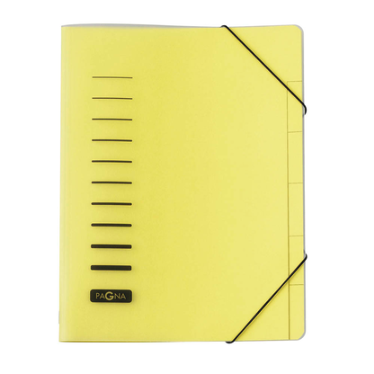 Artikelbild für PAGNA Ordnungsmappe 6 Fächer gelb, 1 St., Artikelnummer 460337