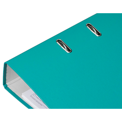 Artikelbild 4 für DONAU Klassik Ordner türkis Karton 7,5 cm DIN A4, 1 St., Artikelnummer 345199