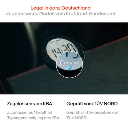 Artikelbild 6 für OOONO Parkscheibe P-Disc No.2 dark, Artikelnummer 498489