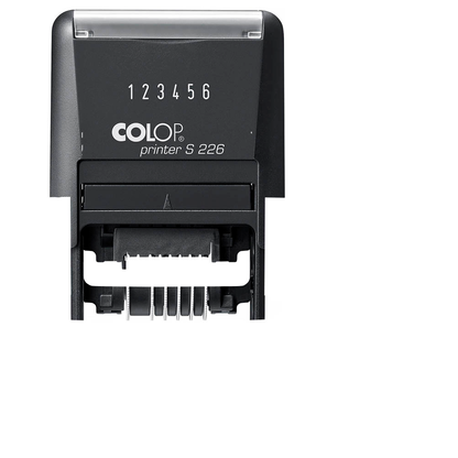 Artikelbild für COLOP Ziffernstempel Printer S 226N selbstfärbend schwarz ohne Logo, 1 St., Artikelnummer 648616