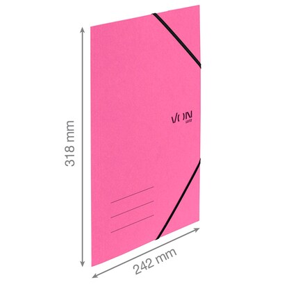 Artikelbild 3 für VON LEITZ Eckspanner DIN A4 fuchsia, 1 St., Artikelnummer 669848