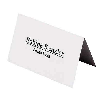 Artikelbild für SIGEL Tischkarten 10,0 x 6,0 cm, 40 St., Artikelnummer 427922