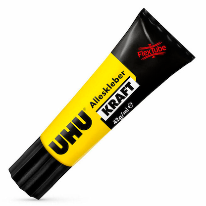 Artikelbild für UHU Kraftkleber FLEX + CLEAN Alleskleber 42,0 g, 1 St., Artikelnummer 459669