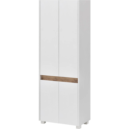 Artikelbild für MÖBELPARTNER Badschrank Cosmo 701514 weiß 56,9 x 33,0 x 164,5 cm, Artikelnummer 673263