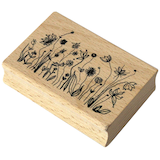 Artikelbild 1 für artoz Motivstempel Blumenwiese 6,0 x 4,0 cm, 1 St., Artikelnummer 799753