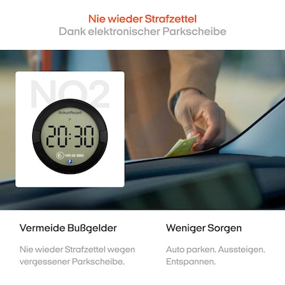 Artikelbild 7 für OOONO Parkscheibe P-Disc No.2 dark, Artikelnummer 498489