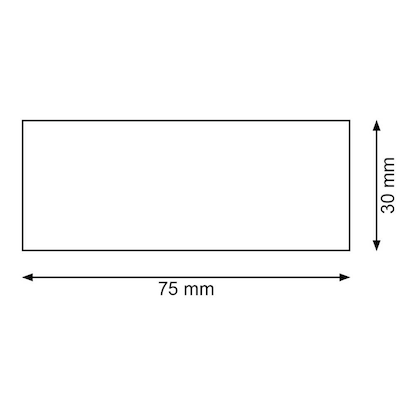 Artikelbild 2 für EICHNER Magnetschilder weiß 3,0 x 7,5 cm, 300 St., Artikelnummer 702799